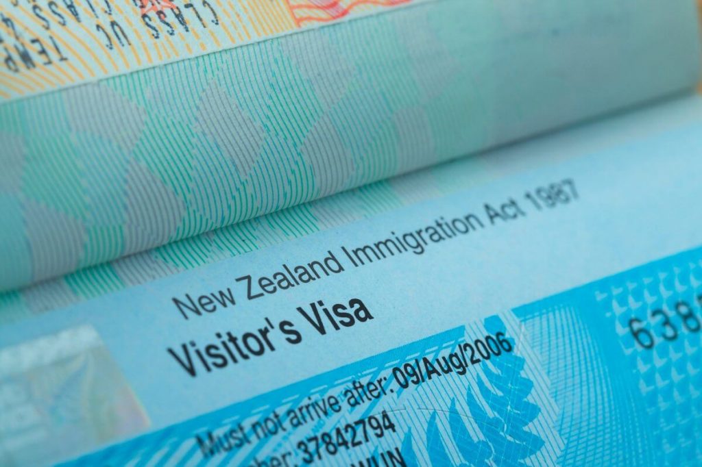 Tipos de Visas en Nueva Zelanda